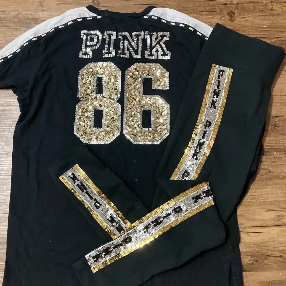 Victoria’s Secret Pink bling outfit set